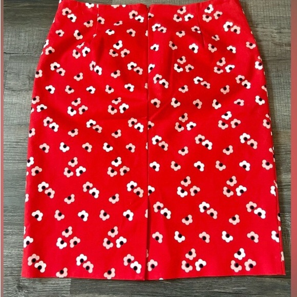 BODEN Richmond floral pencil skirt size 14 R like new - Picture 3 of 3